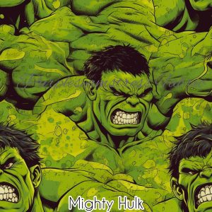 Mighty Hulk - Fabric