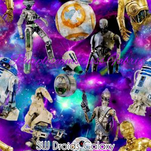SW Droids Galaxy - Fabric
