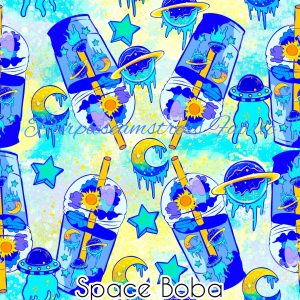 Space Boba - Fabric