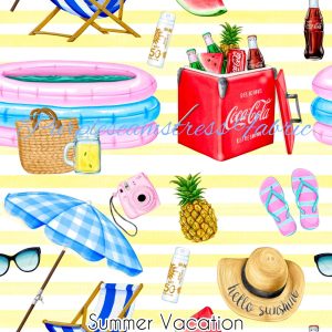 Summer Vacation - Fabric