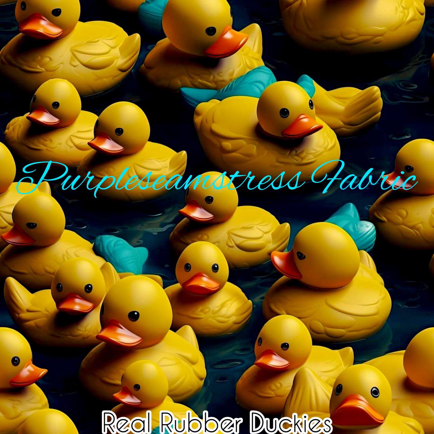 Real Rubber Duckies – Purpleseamstress Fabric
