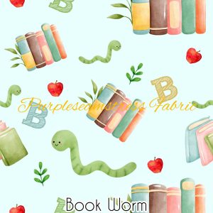 Book Worm - Fabric