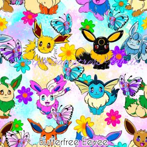 Butterfree Eevee - Fabric