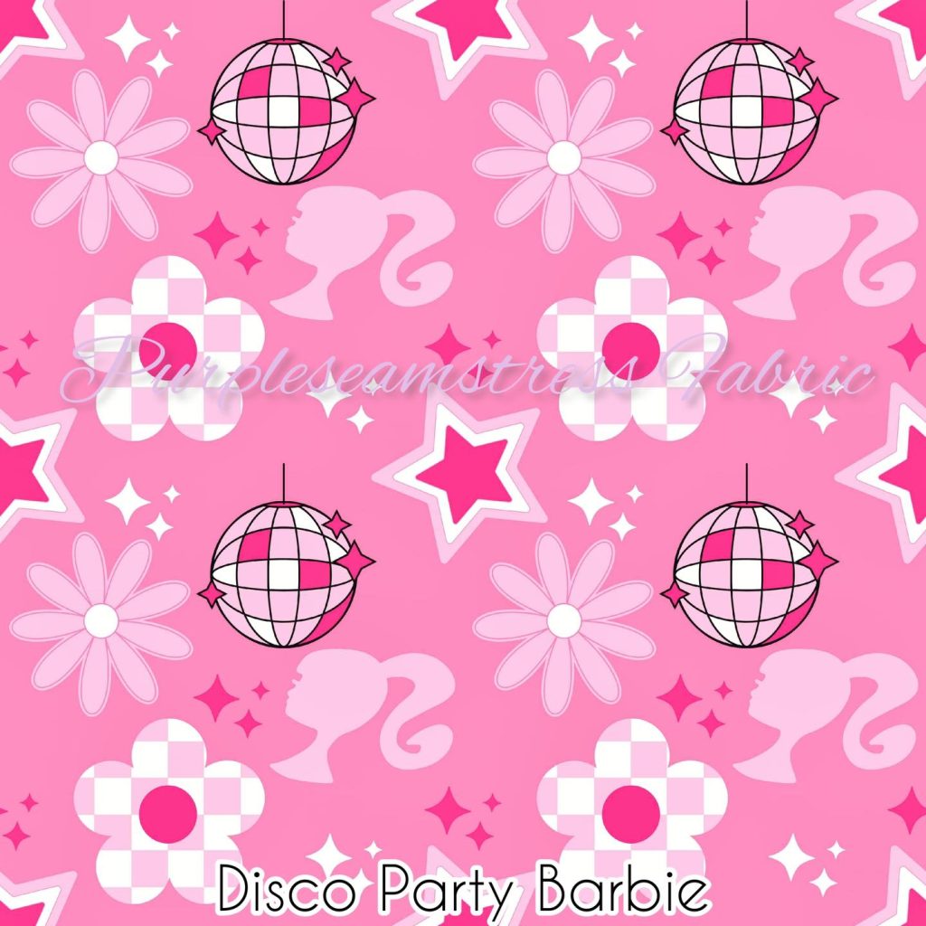 Disco Party Barbie – Purpleseamstress Fabric