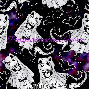 Haunting T-Rex - Fabric