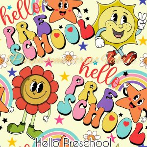 Hello Preschool - Fabric