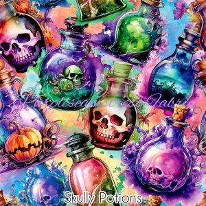 Skully Potions - Fabric
