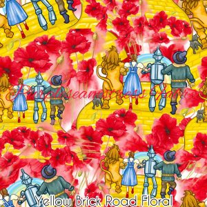 Yellow Brick Road Floral - Fabric