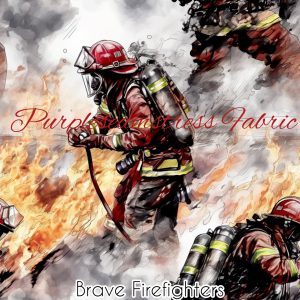 Brave Firefighters - Fabric