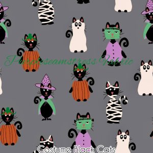 Costume Black Cats - Fabric
