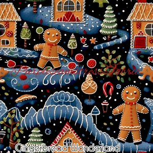 Gingerbread Wonderland - Fabric