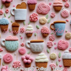 Goodmorning Coffee & Treats - Fabric