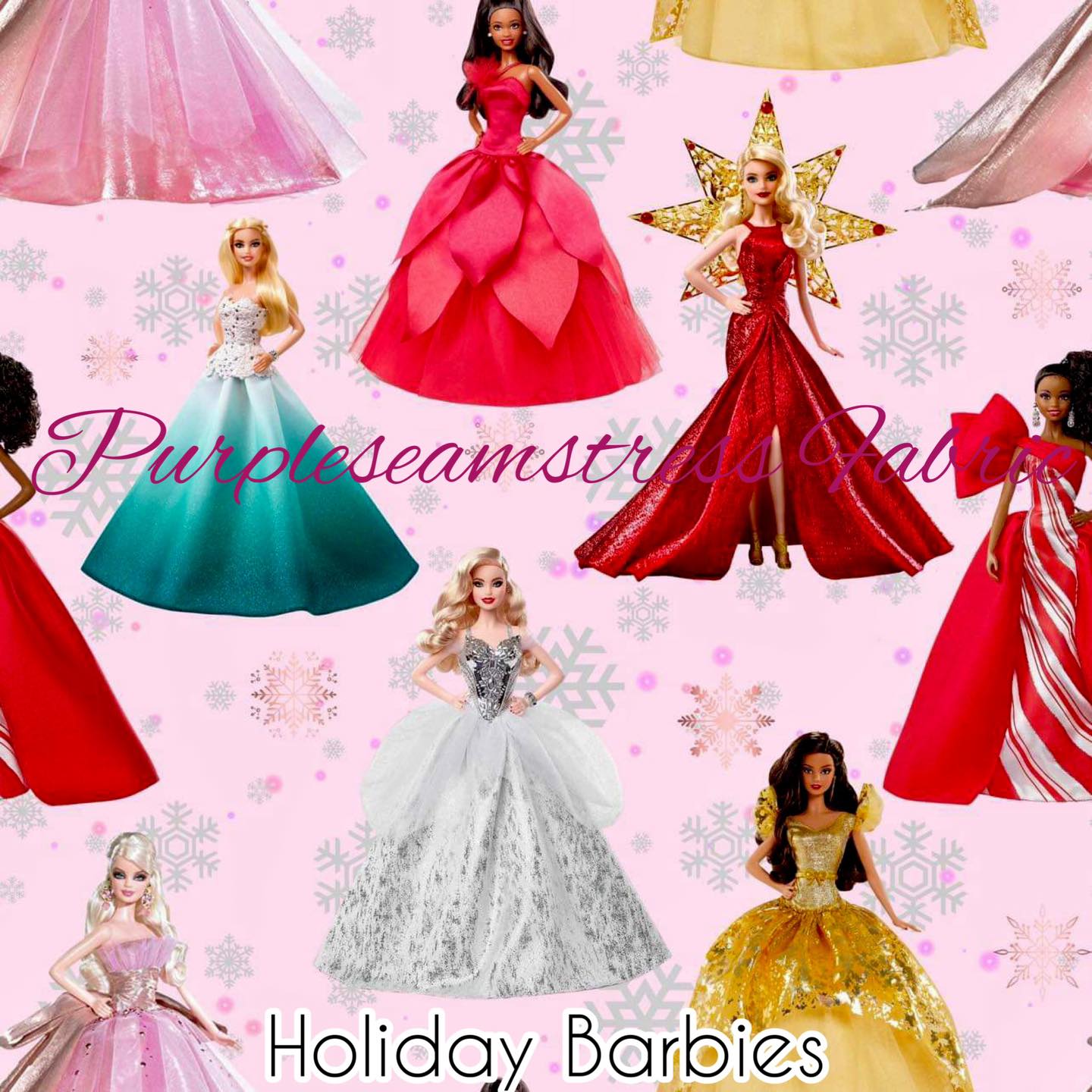 All holiday barbies online in order