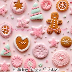 Holiday Sugar Cookies - Fabric