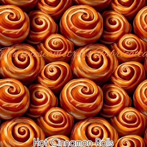 Hot Cinnamon Rolls - Fabric