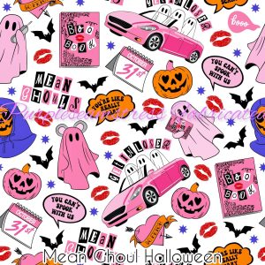 Mean Ghoul Halloween - Fabric