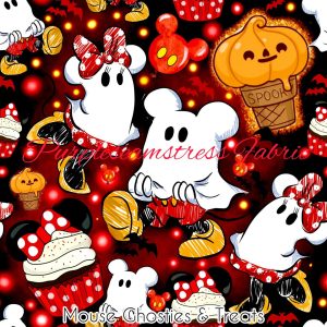 Mouse Ghosties & Treats - Fabric