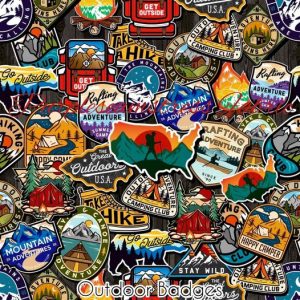 Outdoor Badges - Fabric
