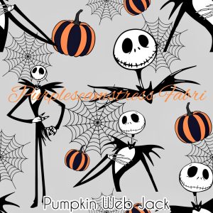 Pumpkin Web Jacks - Fabric