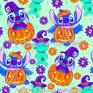 Stitch and Scrumps  Halloween - Fabric