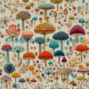 Faux Textured Cottagecore - Fabric