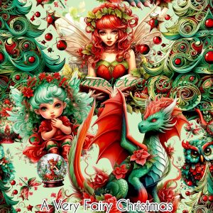 A Very Fairy Christmas - Fabric