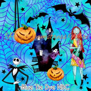 Blue Tie Dye NBC - Fabric