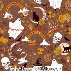 Boho Dreams Halloween - Fabric