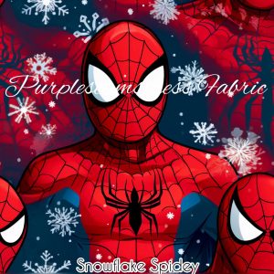 Snowflake Spidey - Fabric