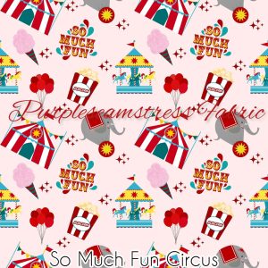 So Much Fun Circus - Fabric