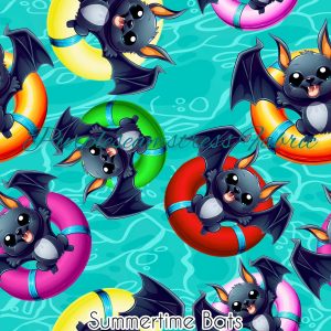 Summertime Bats - Fabric
