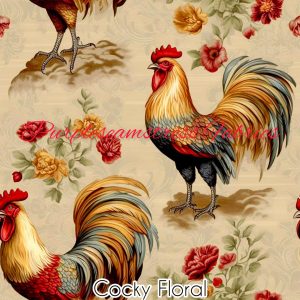 Cocky Floral - Fabric