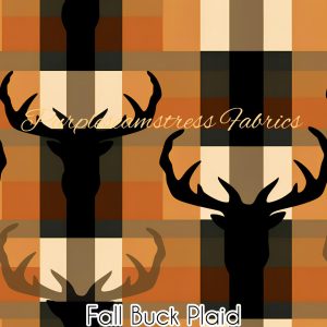 Fall Buck Plaid - Fabric