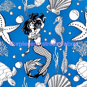 Mistress Mermaid - Fabric