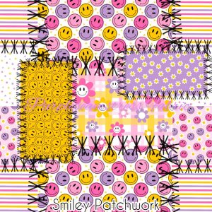 Smiley Patchwork - Fabric