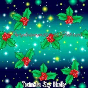 Twinkle Sky Holly - Fabric