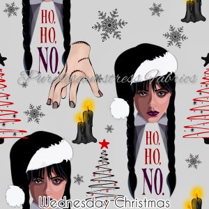 Wednesday Christmas - Fabric