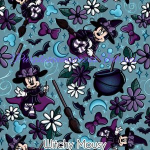 Witchy Mousy - Fabric