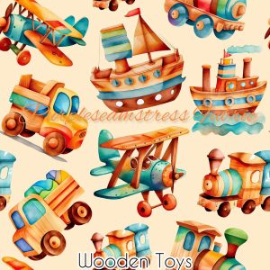 Wooden Toys - Fabric