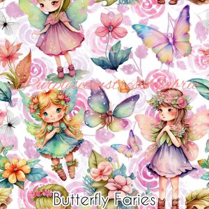 Butterfly Fairies - Fabric