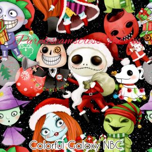 Colorful Galaxy NBC - Fabric