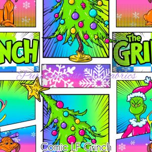 Comic LF Grinch - Fabric