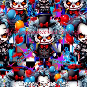 Creepy Come Play - Fabric
