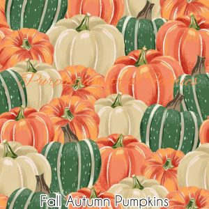 Fall Autumn Pumpkins - Fabric