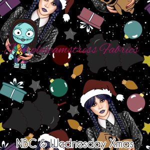 NBC & Wednesday Xmas - Fabric