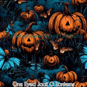 One Eyed Jack o Lanters - Fabric