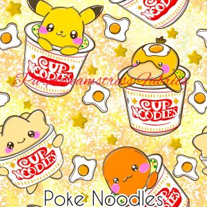 Poke Noodles - Fabric