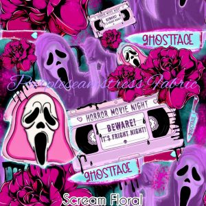 Scream Floral - Fabric