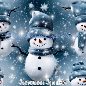 Snowmen Sparkle - Fabric