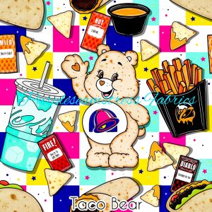 Taco Bear - Fabric